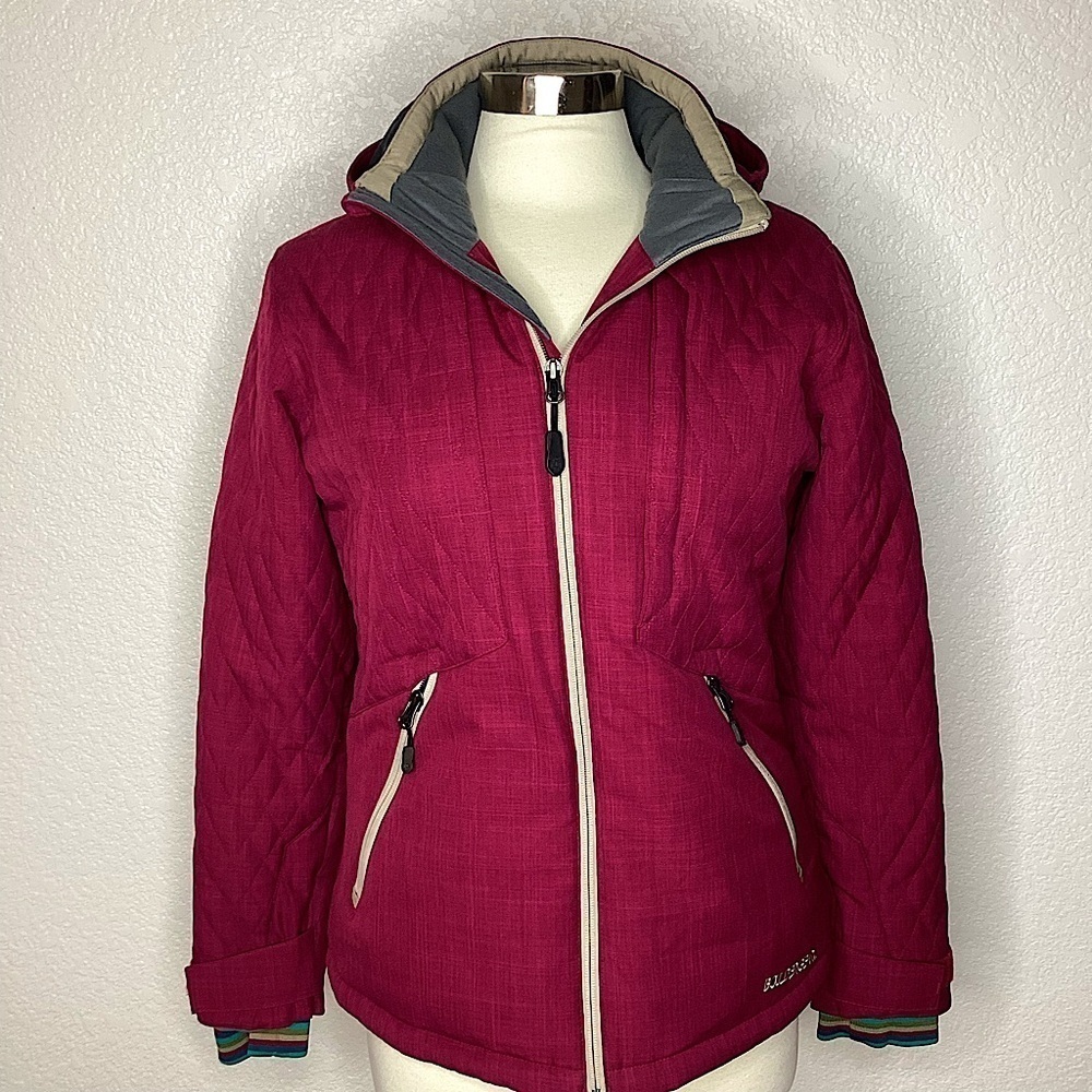 BOULDER GEAR SIZE XL CRANBERRY JUNIORS INSULATED JACKET OUTDOOR‎ SNOW SKI